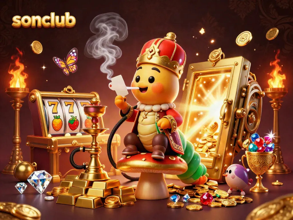 Experience thrilling gaming at Sonclub with dynamic casino elements and enchanting visuals.
