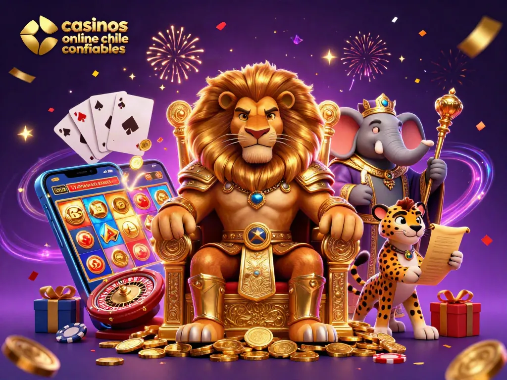 Juega en los casinos online chile confiables con bonos y tragamonedas en un entorno vibrante.
