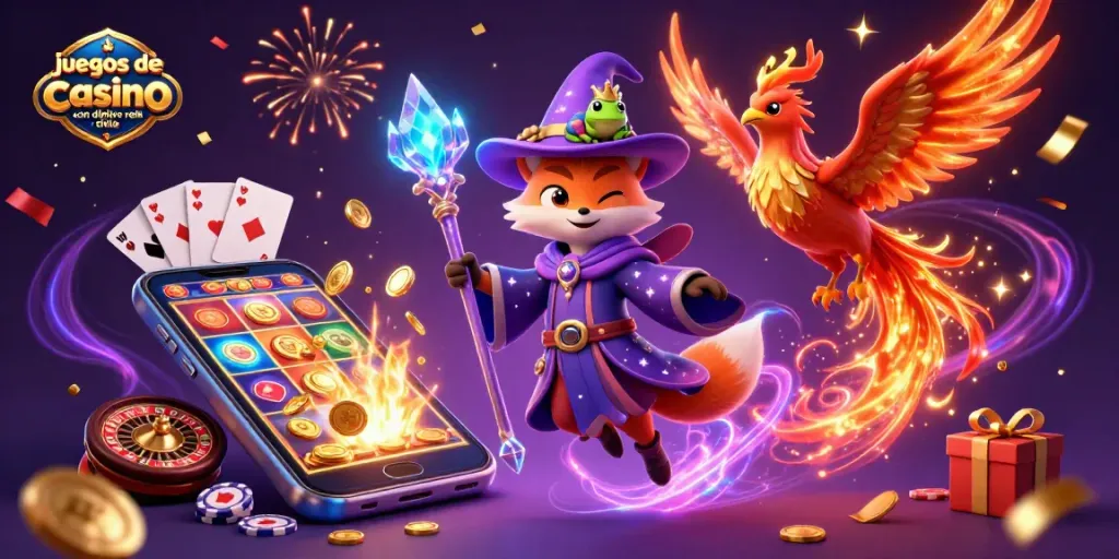 Disfruta de juegos de casino online con dinero real Chile, con emocionante acción de tragamonedas y una atmósfera mágica.